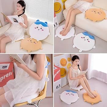 Amazon.co.jp: ちいかわ 座布団 クッション うさぎ ハチワレ